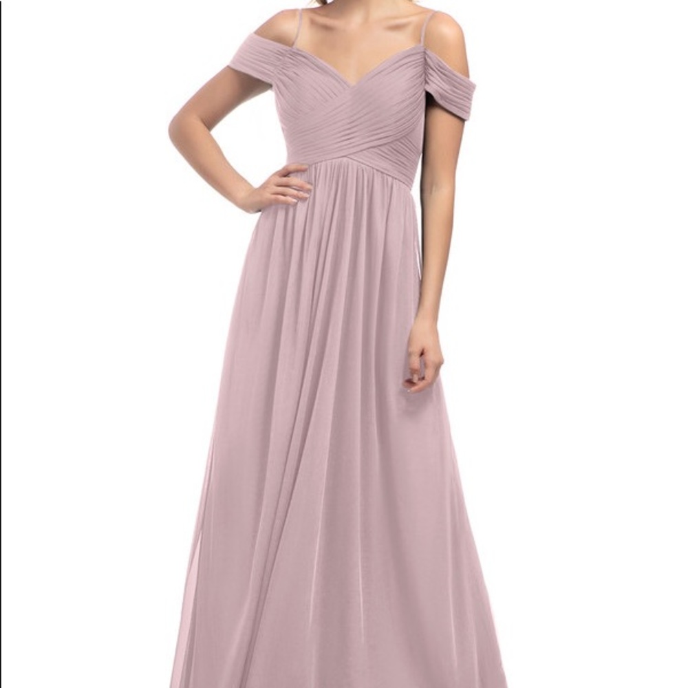 Azazie Vintage Mauve Aja Bridesmaid Dress